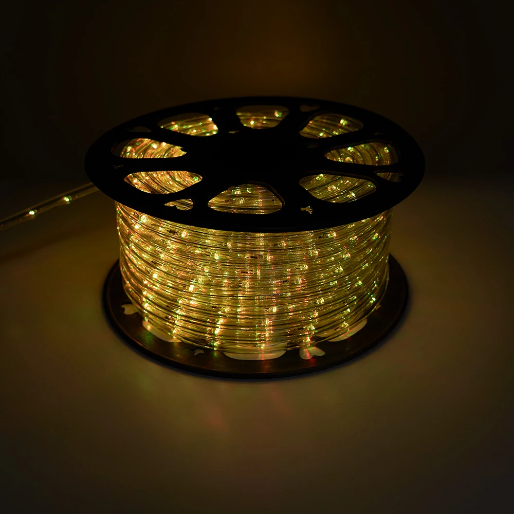 Дюралайт светодиодный Feron LED-R2W 2-х жильный, RGB 1,44Вт/м 24LED/м 50м 230V 41031 4