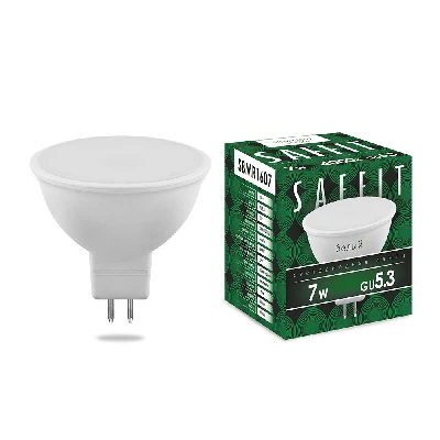 Лампа светодиодная SAFFIT SBMR1607 MR16 GU5.3 7W 230V 4000K 55028