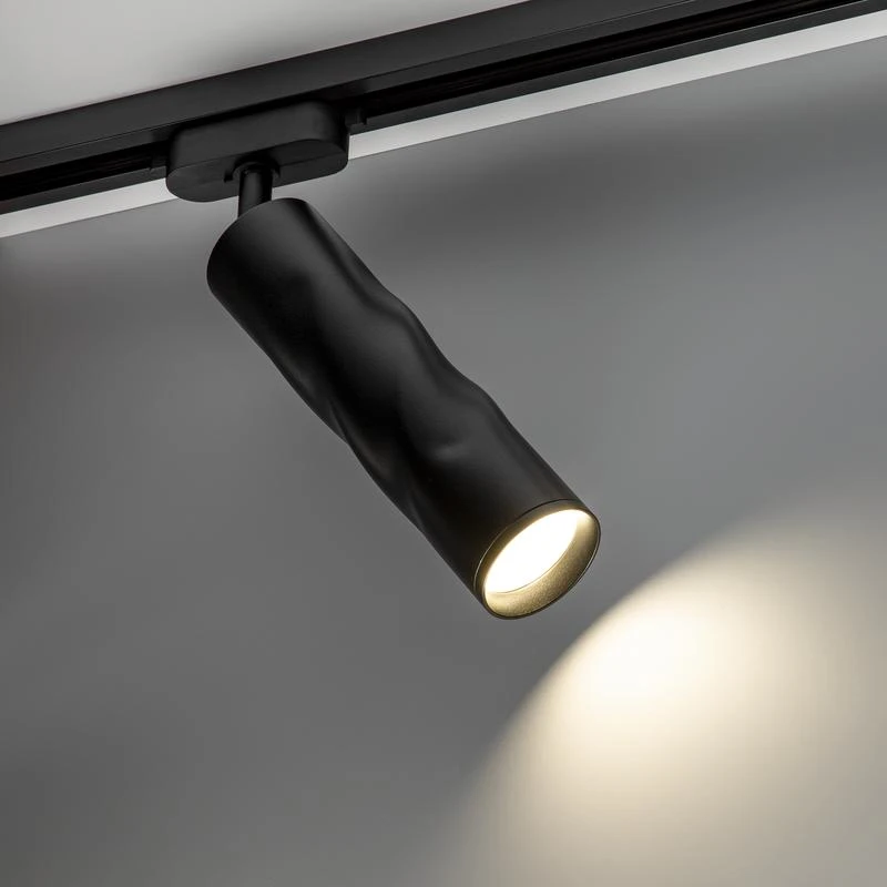 Светильник трековый поворотный ARTLINE 55х55х200 GU10 230В алюм. 2.6кв.м черн Ritter 59932 0 2