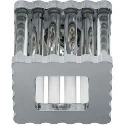 Светильник потолочный, JCD9 50W хром с прозрачным стеклом ,алюминий, DL8195 18816