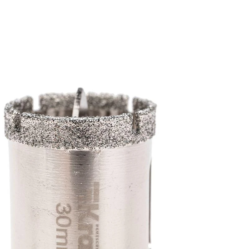 Коронка алмазная 30мм с центровочным сверлом Kranz KR-92-0010 3