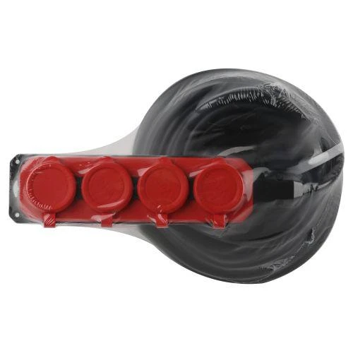 Удлинитель 4х20м с заземл. IP44 КГ 3х1.5 каучук UK-4e-3x1.5-20m-IP44(KG) Эра Б0057587 1