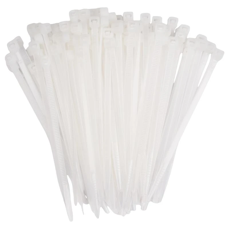 Хомут кабельный PCT 3.6х100-100WH 3.6х100 PA6.6 бел.(уп.100шт) JazzWay 5053700 4