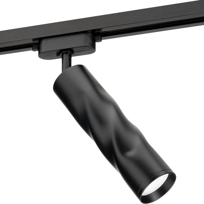 Светильник трековый поворотный ARTLINE 55х55х200 GU10 230В алюм. 2.6кв.м черн Ritter 59932 0 3