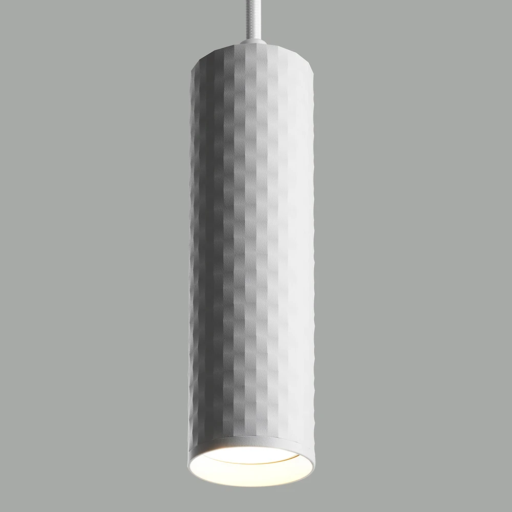 Светильник потолочный Feron ML1878 Barrel PIXEL Levitation на подвесе MR16 35W 230V, белый 55*200 48656 1