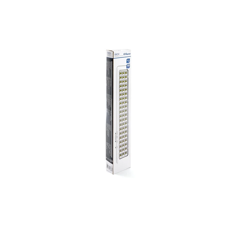 Светильник аварийный, 60 LED AC/DC, белый, EM112 41534 4