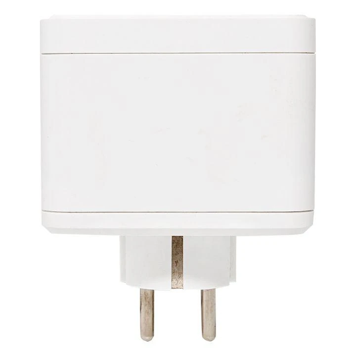 Разветвитель 3-м куб 2 гнезда 2хUSB 2.4А + тип C + ночник EKF UBA-CUB-T2-TC 4