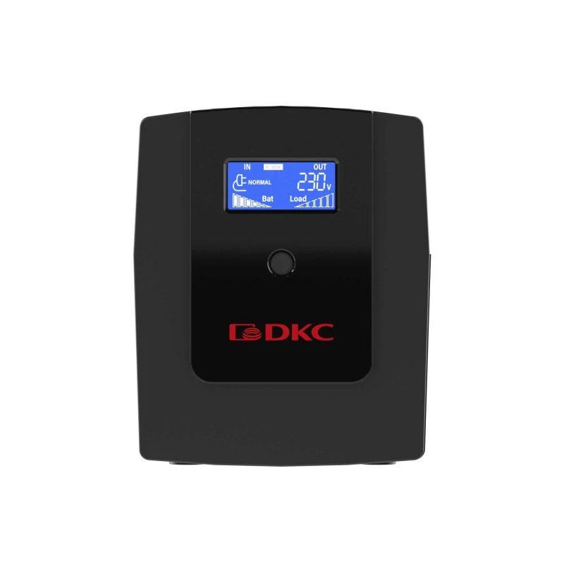 Источник бесперебойного питания ИБП Info LCD 1500В.А Schuko (3) USB + RJ45 DKC INFOLCD1500S 2