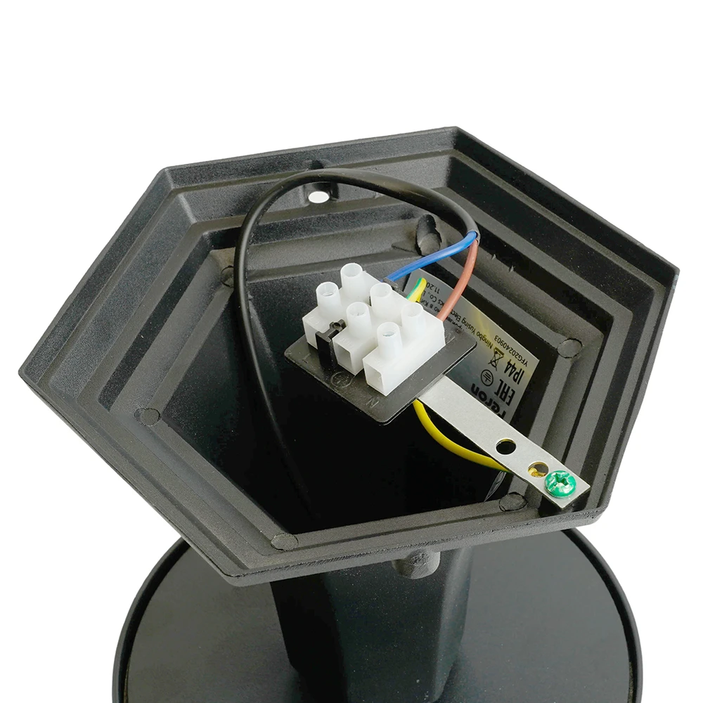 Светильник садово-парковый Feron PL764 на постамент 60W 230V E27, черный 51818 9