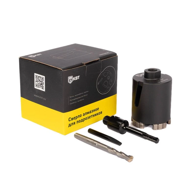 Коронка SF-68/65 5T с адаптером SDS-Plus ПРОФИ КВТ 102560 4
