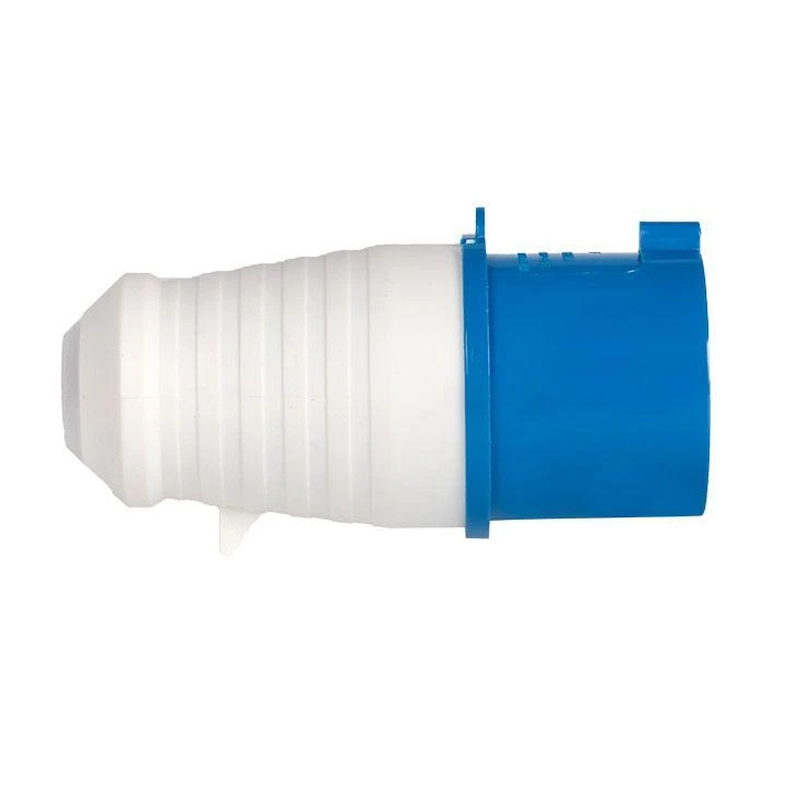 Вилка переносная 023 32А 2P+PE 220В IP44 EKF ps-023-32-220 3