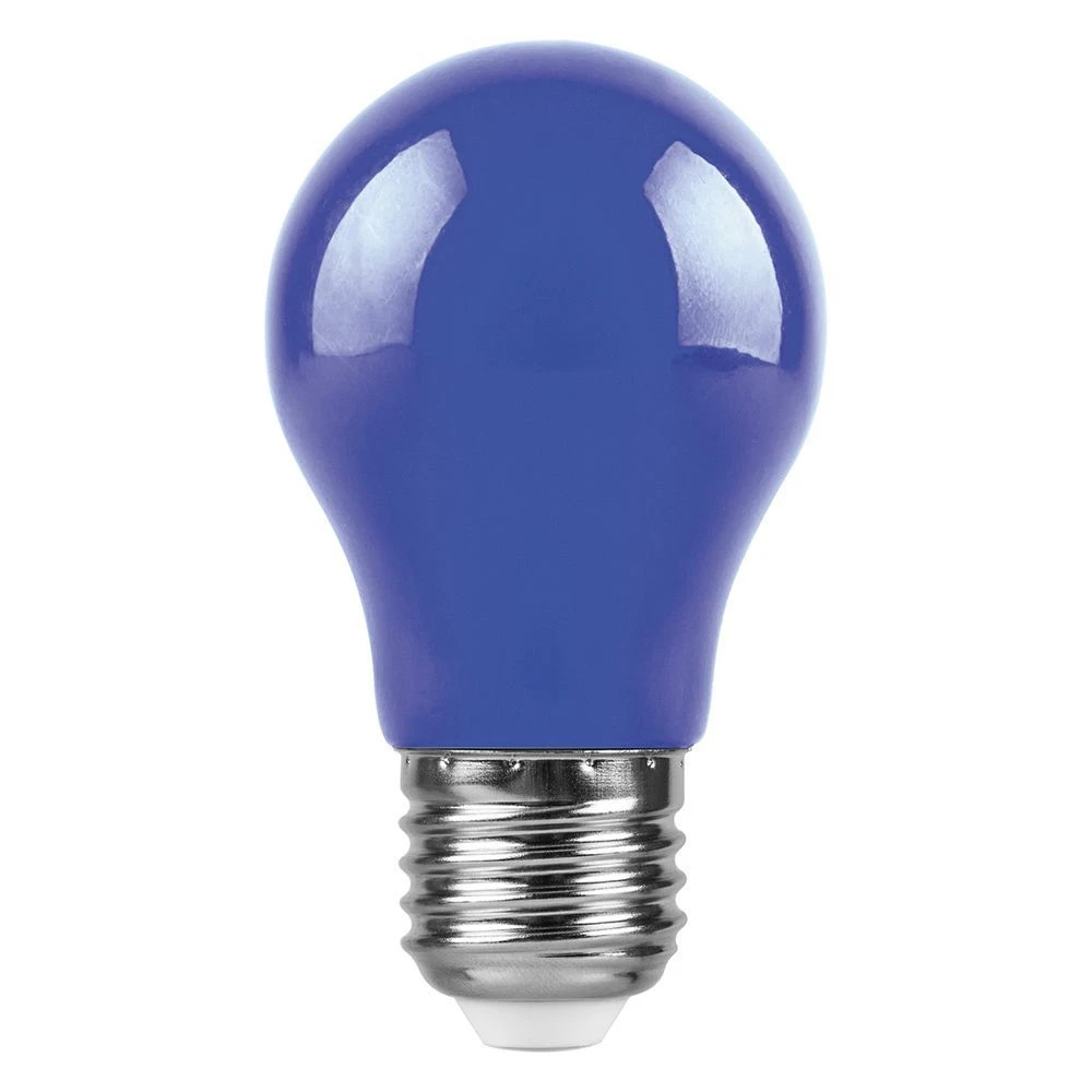 Лампа светодиодная Feron LB-375 E27 3W 230V синий 25923 3