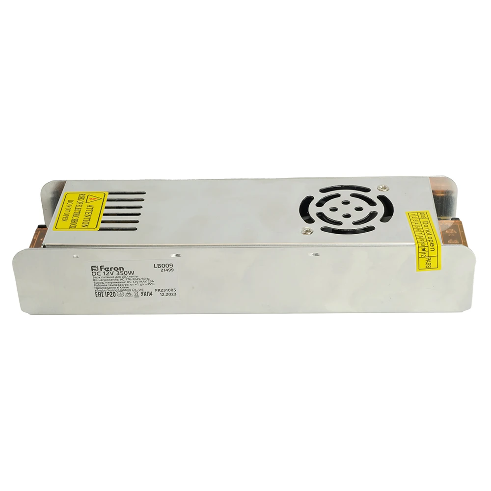 Трансформатор электронный для светодиодной ленты 350W 12V (драйвер), LB009 FERON 21499 1