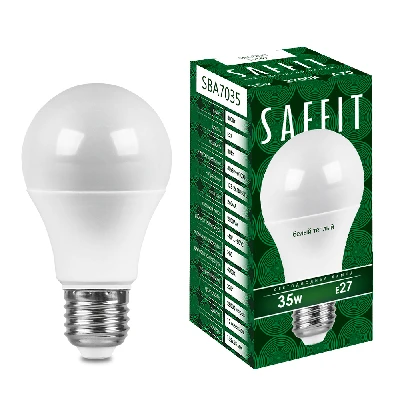 Лампа светодиодная SAFFIT SBA7035 Шар E27 35W 230V 2700K 55197