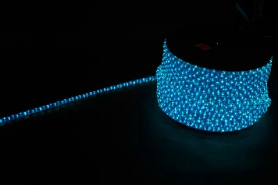 Дюралайт светодиодный Feron LED-F3W 3-х жильный , синий-белый 2,88Вт/м 72LED/м 50м 220V 26211
