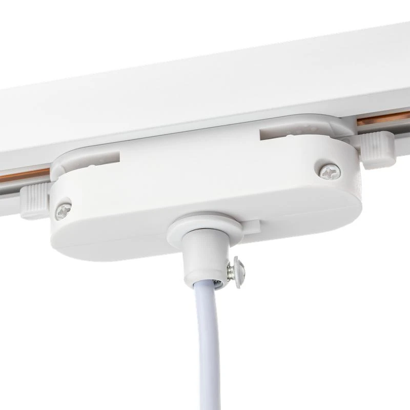 Светильник трековый подвес ARTLINE 55х55х100мм GU10 230В алюм. 2.6кв.м бел. Ritter 59927 6 9