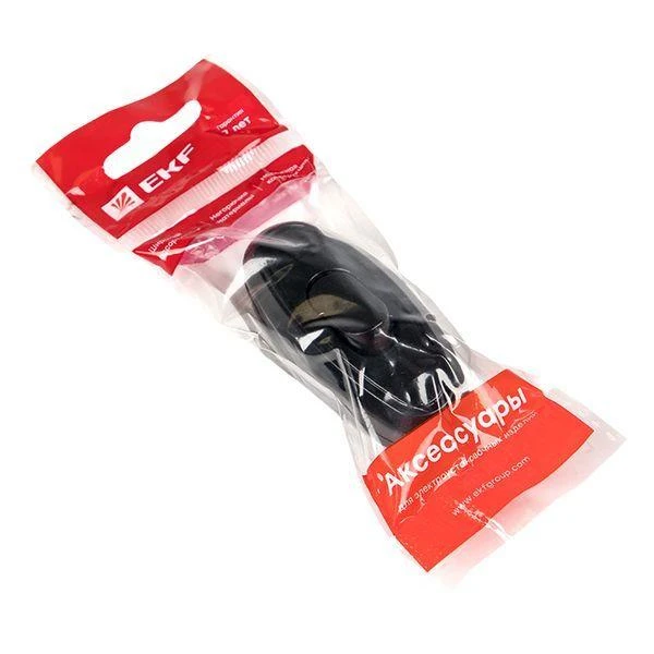 Переключатель на шнур черн. 6А 250В EKF APB6-30 1