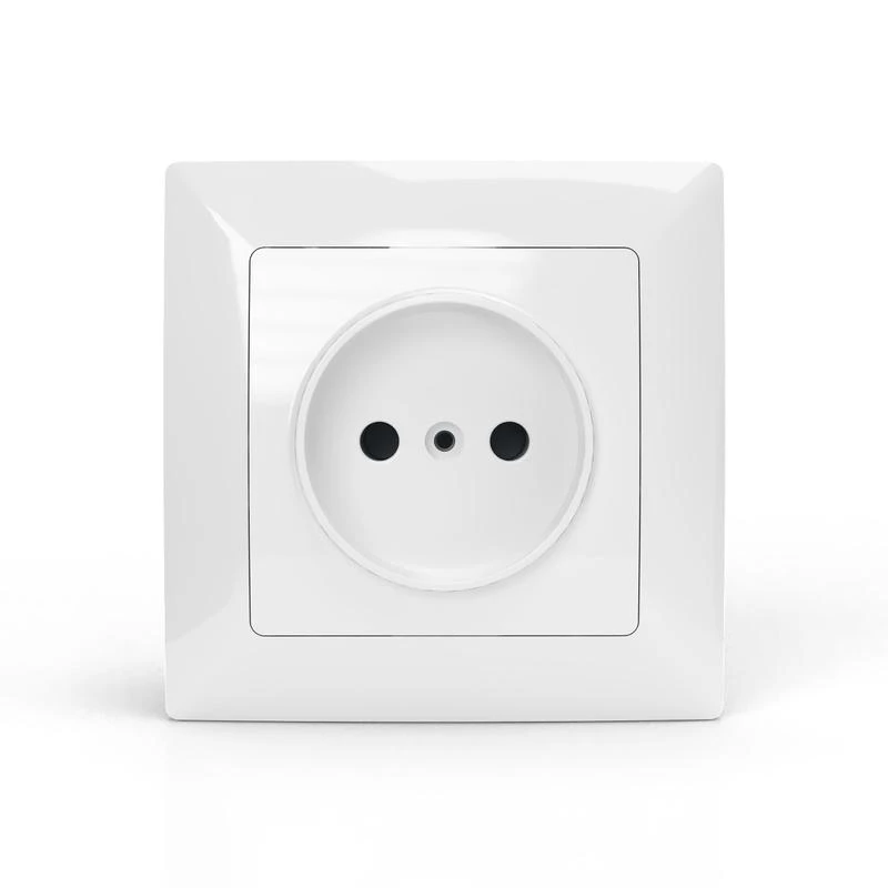 Розетка 1-м СП AVA 16А IP20 без заземл. без защ. шторок в сборе бел. TOKOV ELECTRIC TKL-AV-R1F-C01 1