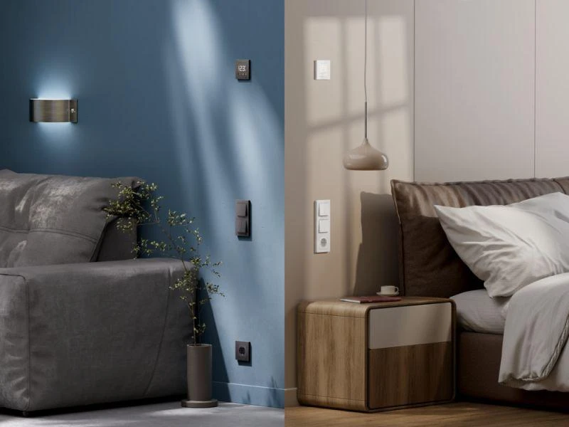 Выключатель 1-кл. AtlasDesign Smart 10А (сх. 1) L+N с подсветкой Zigbee механизм карбон SE ATN001013Z 4
