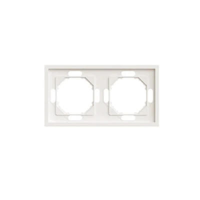 Рамка STEKKER, PFR00-5002-08 2-местная, серия Эмили, кашемир, soft touch 49911