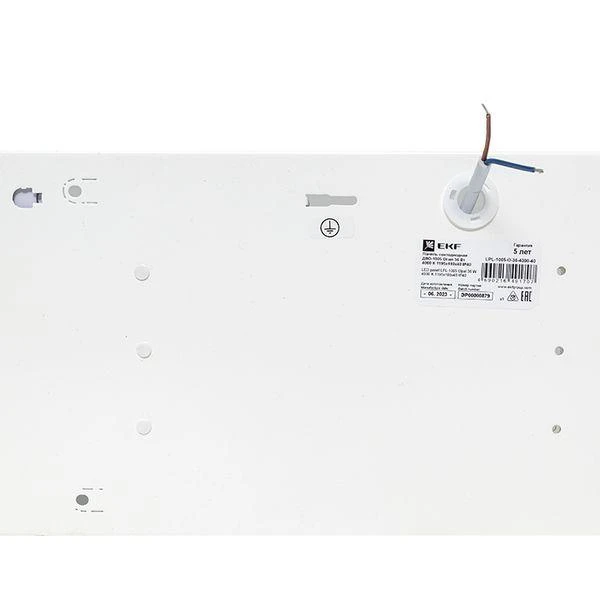 Светильник светодиодный ДВО-1005 36Вт 4000К IP40 1195х180х40 опал панель EKF LPL-1005-O-36-4000-40 10