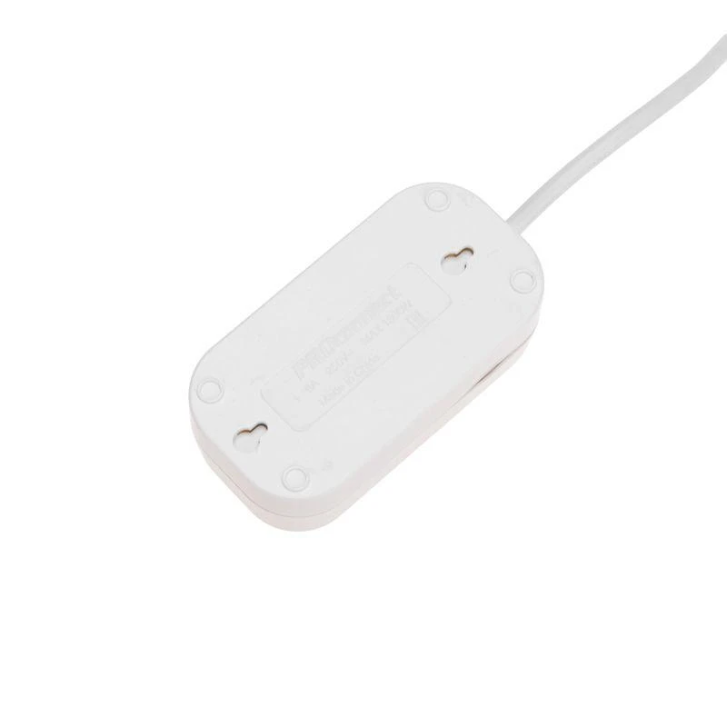 Удлинитель 2 гнезда 5м 3х0.75кв.мм с/з бел. PROCONNECT 13-4204 5