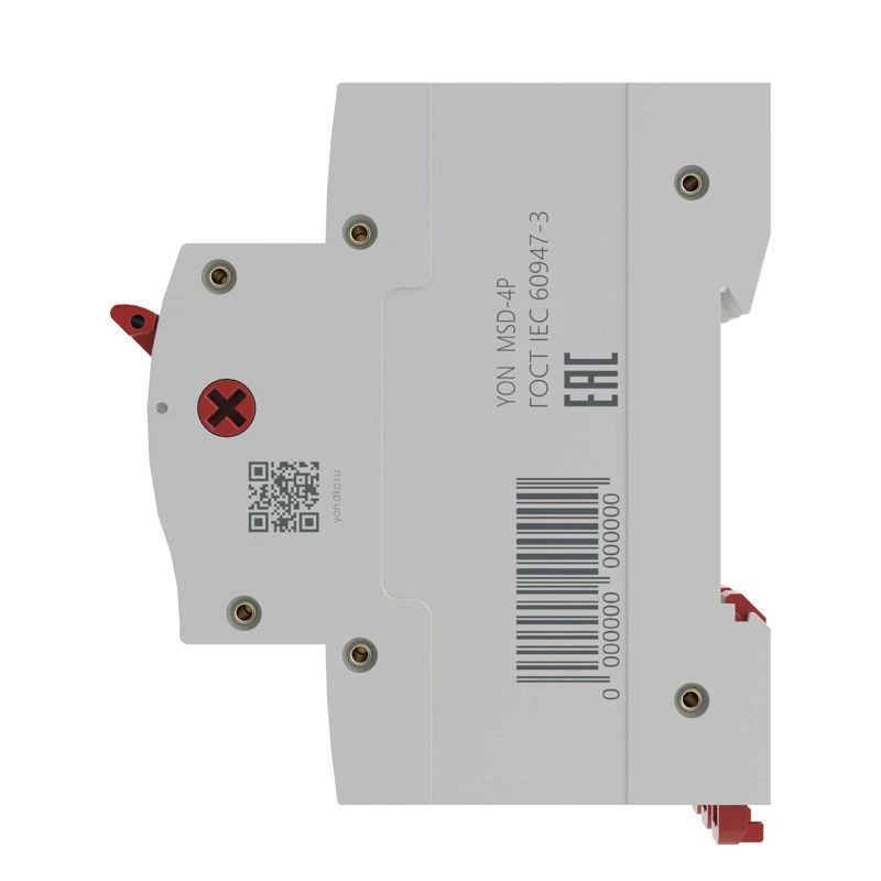 Выключатель нагрузки модульный 4п 80А MSD YON MSD-4P80 2