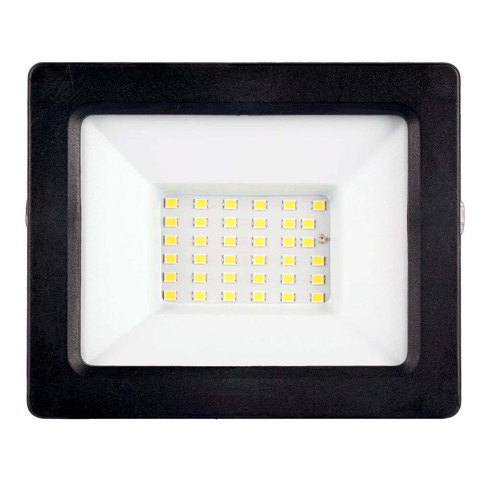 Светодиодный прожектор FERON с датчиком освещенности LL-981 IP65 30W 6400K черный 53141 1