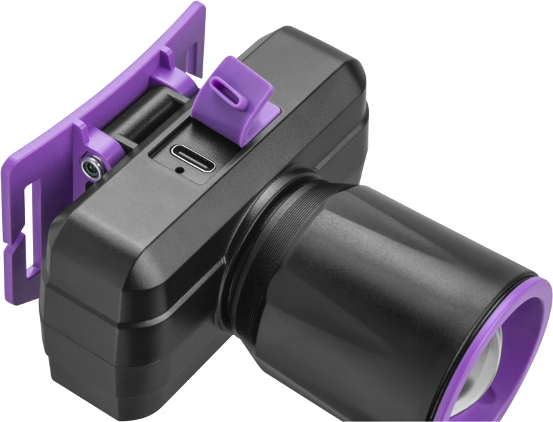 Фонарь аккумуляторный налобный 90 864 OPT-H06-ACCU 1LED 5Вт 3 реж. Li-Ion 1.2А.ч ОНЛАЙТ 90864 1