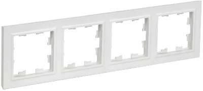 Рамка 4-м BRITE РУ-4-БрАБ арктич. бел. IEK BR-M42-K91
