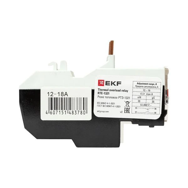 Реле тепловое РТЭ-1321 12-18А EKF rel-1321-12-18 2