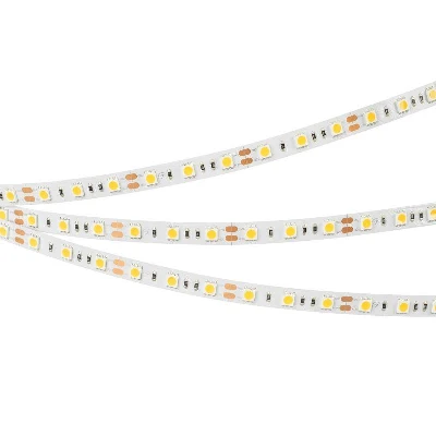 Лента светодиодная RT-B60-10mm 12V Warm 2700К 14.4Вт/м IP20 5060 (уп.5м) Arlight 012349(2)