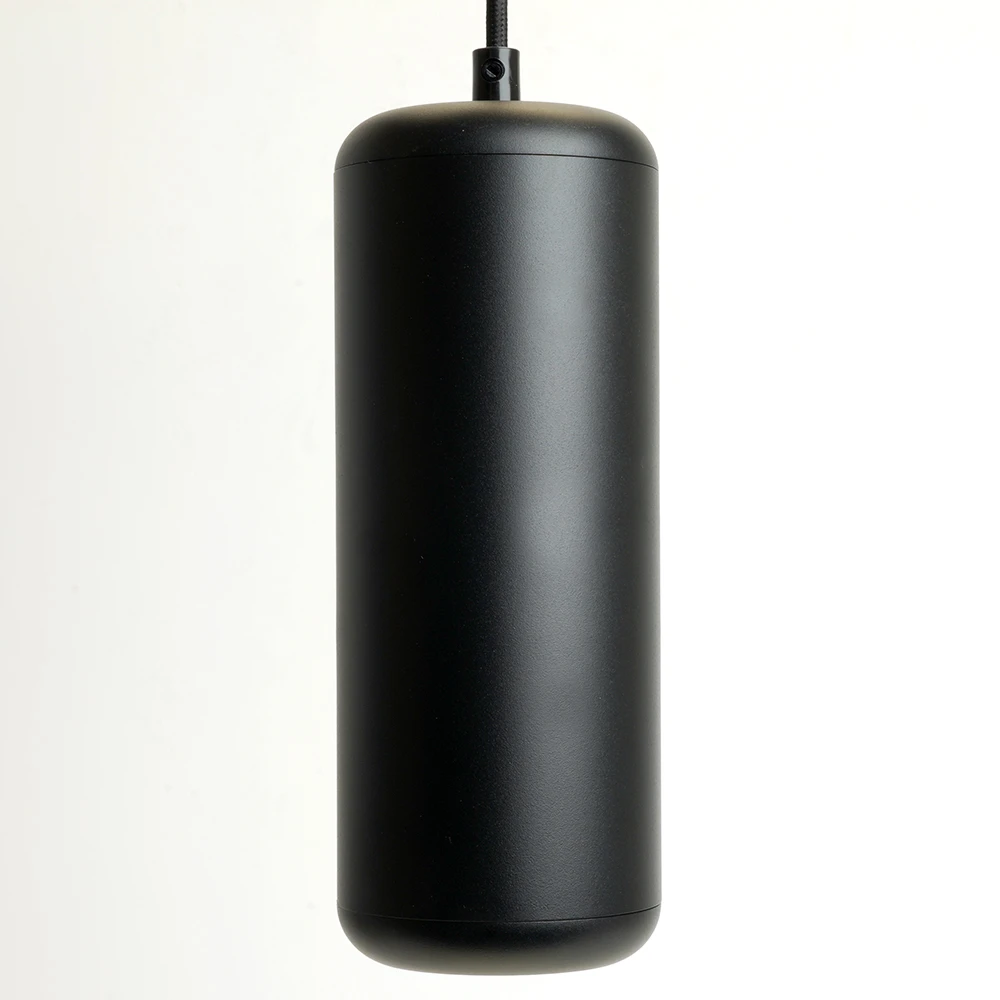 Светильник потолочный Feron HL3658 Barrel ECHO levitation 12W, 230V, GX53, чёрный, с антибликовой сеточкой, на подвесе 1,7 м 48403 2