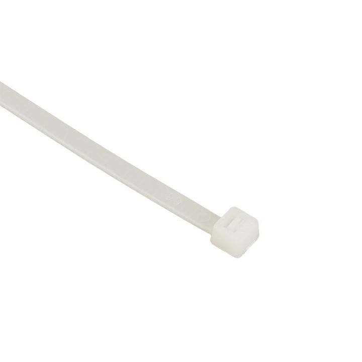 Хомут кабельный 3.6х180 нейл. бел. (уп.100шт) EKF plc-c-3.6x180 2