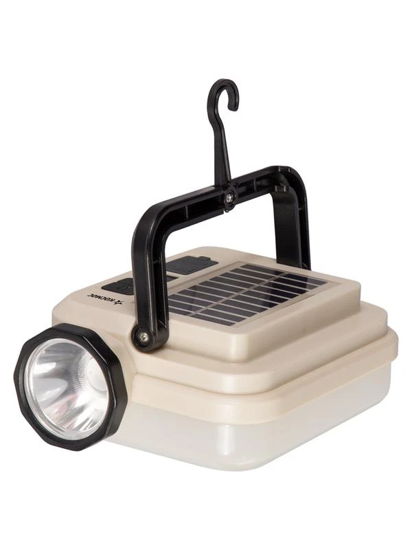 Фонарь кемпинговый аккум. 5Вт Laser Led/59 SMDLed/Li-ion2х18650/2400мА.ч солн. пан КОСМОС(KOC620Lit) 1