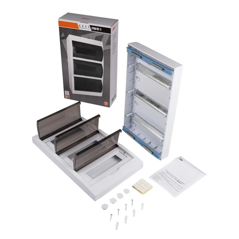 Бокс модульный накладной PDB/W 1036 WH (ЩРН-П-36) IP41 пластик. Pro JazzWay 5071704 14