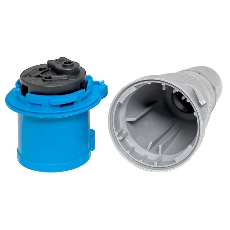 Вилка переносная 013 2Р+РЕ 16А 220В IP44 PROxima EKF ps-013-16-220-PRO 5
