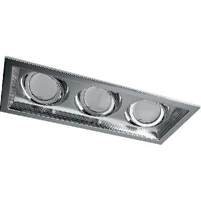 Светильник встраиваемый Feron DLT203 потолочный MR16 G5.3 хром 41046