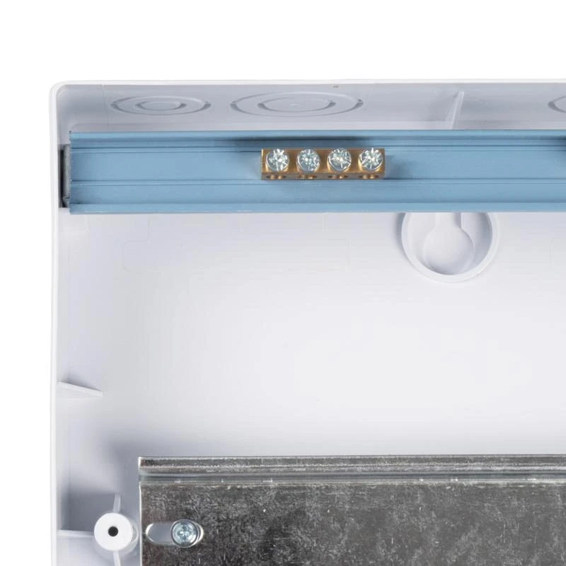 Бокс модульный накладной PDB/W 1008 WH (ЩРН-П- 8) IP41 пластик. JazzWay 5071667 9