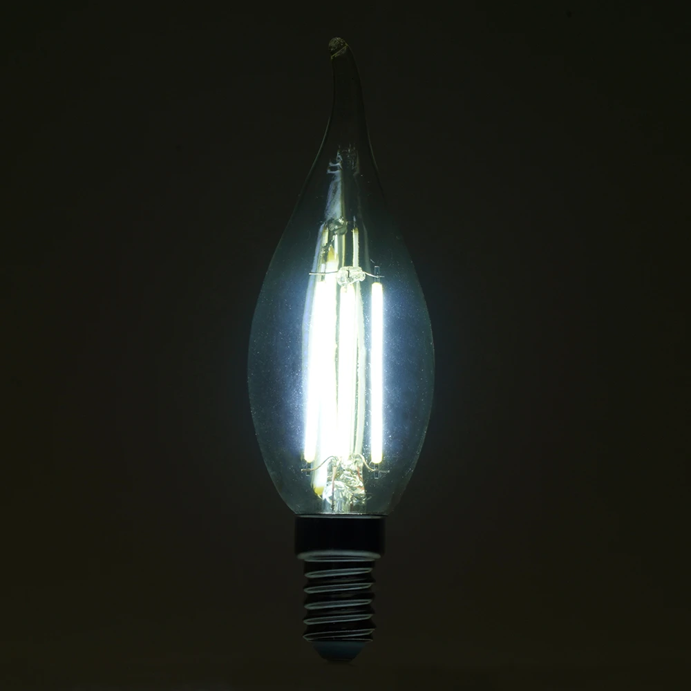 Лампа светодиодная Feron.PRO LB-1216 Свеча на ветру E14 6W 175-265V 6400K 51264 6