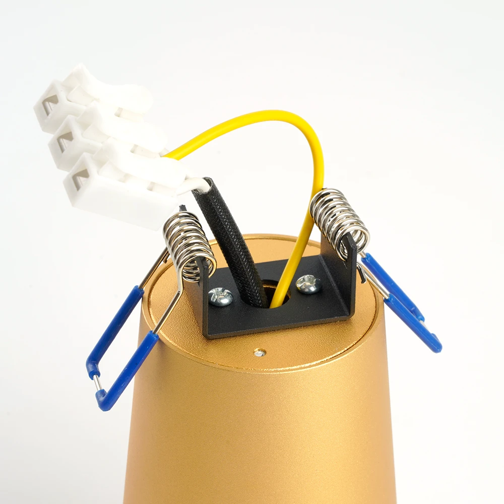 Светильник потолочный Feron ML185 Barrel BELL MR16 35W, 230V, GU10, золото 48417 5