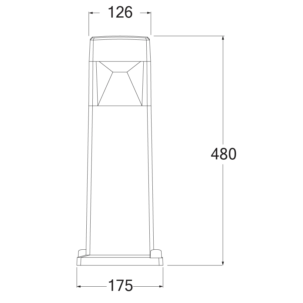 Светильник ландшафтный, Fumagalli DS1.563.000.LXG1K, 3W 230V GX53 серый 11635 12