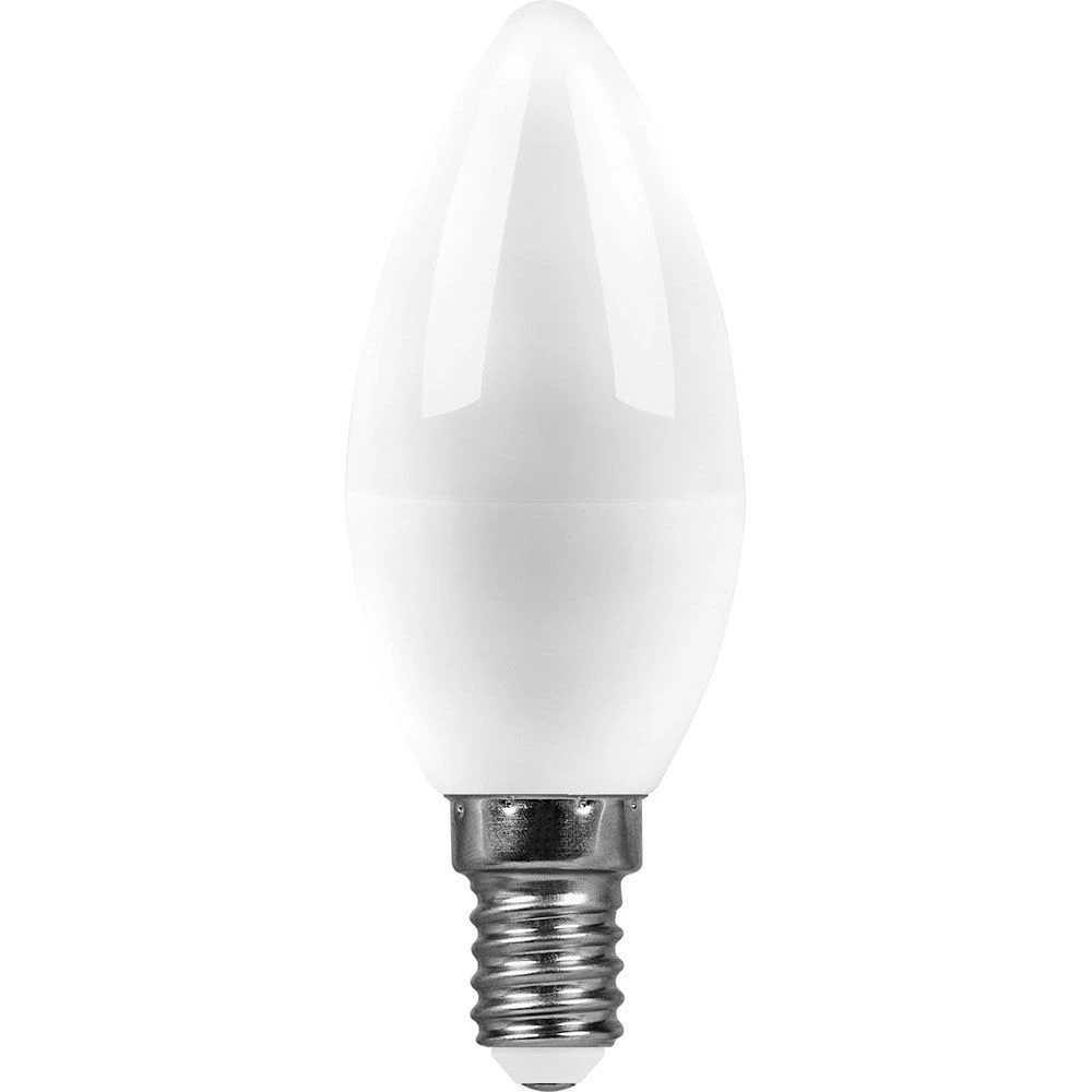 Лампа светодиодная SAFFIT SBC3711 Свеча E14 11W 230V 6400K 55171 1