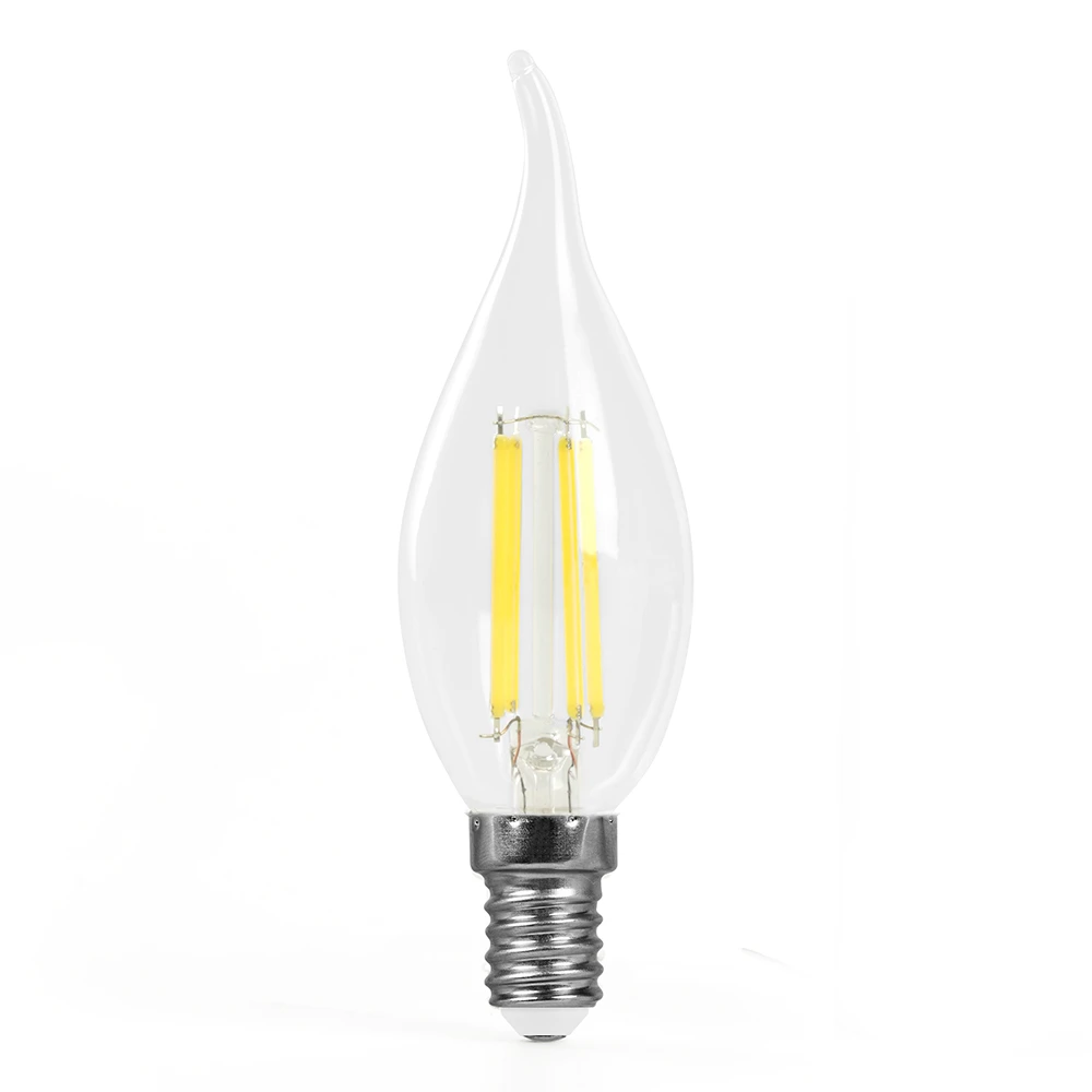 Лампа светодиодная Feron.PRO LB-1216 Свеча на ветру E14 6W 175-265V 6400K 51264 1
