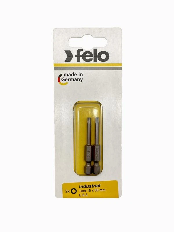 Бита Е6.3 TX15х50 Industrial (блист.2шт) FELO 03615536 1