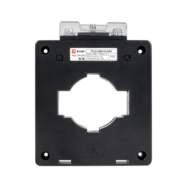 Трансформатор тока ТТЕ 60 600/5А кл. точн. 0.5S 5В.А EKF tte-60-600-0.5S 1