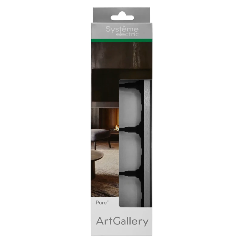 Рамка 4-м ArtGallery Pure метал. алюм. SE GAL312104 2