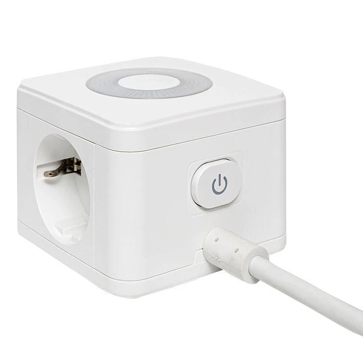 Удлинитель "Куб" 2х1.3м 2USB 2.4А+Type C + Ночник 1кв.мм EKF UBA-CUB-2-TC 4