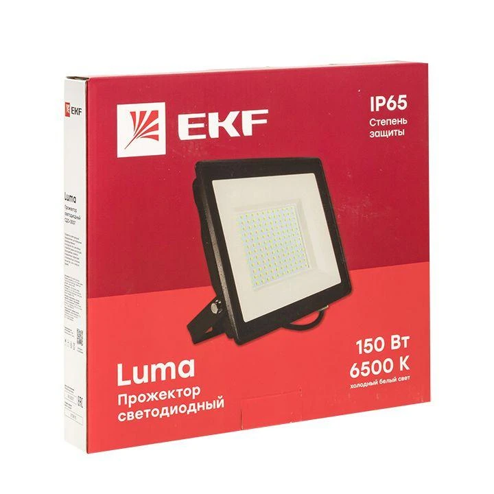 Прожектор светодиодный СДО-3007 150Вт 6500К IP65 Basic EKF FLL-3007-150-6500 2