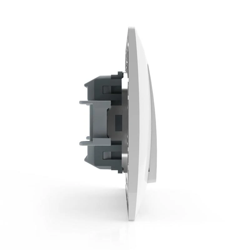 Переключатель проходной 1-кл. СП AVA 10А IP20 в сборе бел. TOKOV ELECTRIC TKL-AV-P1F-C01 3